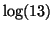 $\log(13)$